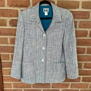 Vintage tweed blazer / overcoat /suit jacket.   size 10 medium